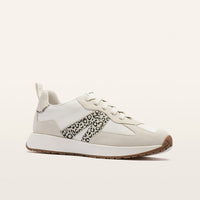 Axel II White/ Leopard Sneaker