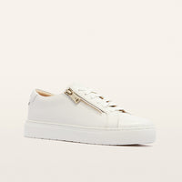 Billie II White Leather Sneaker