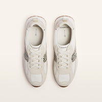 Axel II White/ Leopard Sneaker