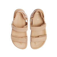 Rome Camel Leather Sandals