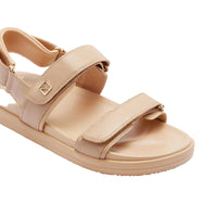 Rome Camel Leather Sandals