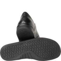 Ganter Kurt Black Laceups Leather Wide(K) Fit