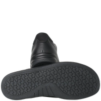 Ganter Kurt Laceup/Zip Black Leather Wide(K)