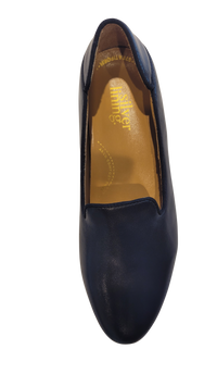 Silver Lining Grange Black Leather