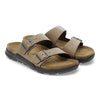 Arizona Cross Town Black Sandal Oiled Leather Regular Fit
