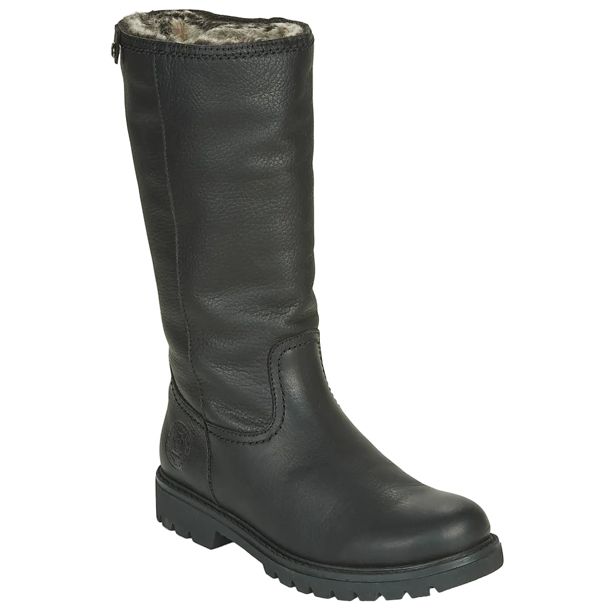 Bambina B60 Calf High Black Boot Warm lining