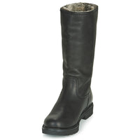 Bambina B60 Calf High Black Boot Warm lining