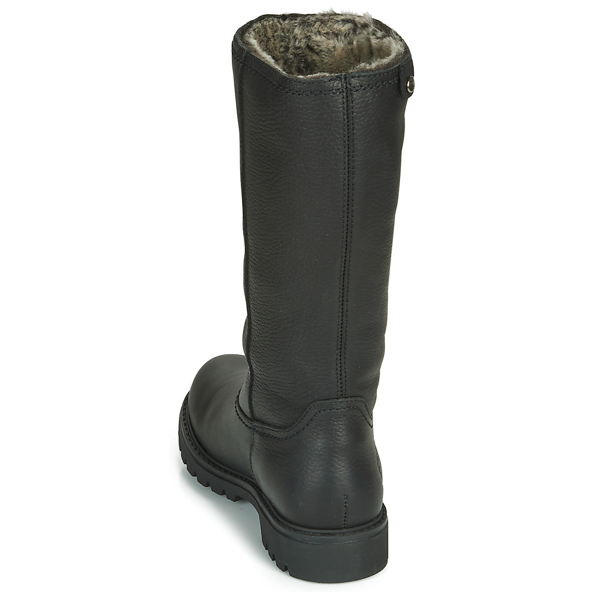 Bambina B60 Calf High Black Boot Warm lining