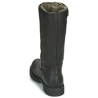 Bambina B60 Calf High Black Boot Warm lining