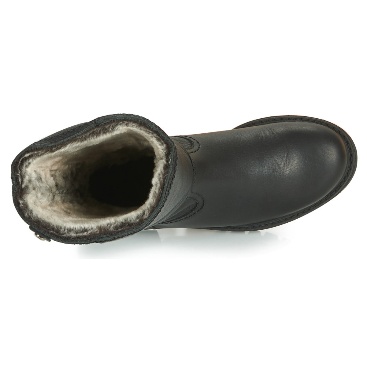 Bambina B60 Calf High Black Boot Warm lining