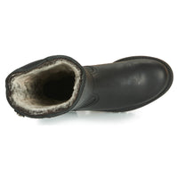 Bambina B60 Calf High Black Boot Warm lining
