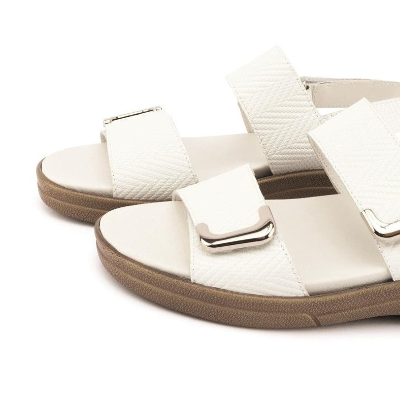 Klouds Elegance Luxe White Orthotic Sandal
