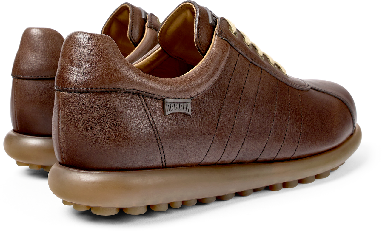 Camper Pelotas Ariel Brown Leather Shoes