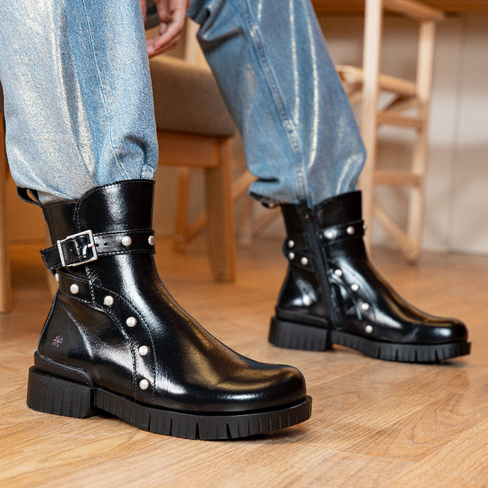 Art Oxfords 1837s Nappa Shiny Black