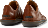 Camper Beetle Brown Leather Shoes