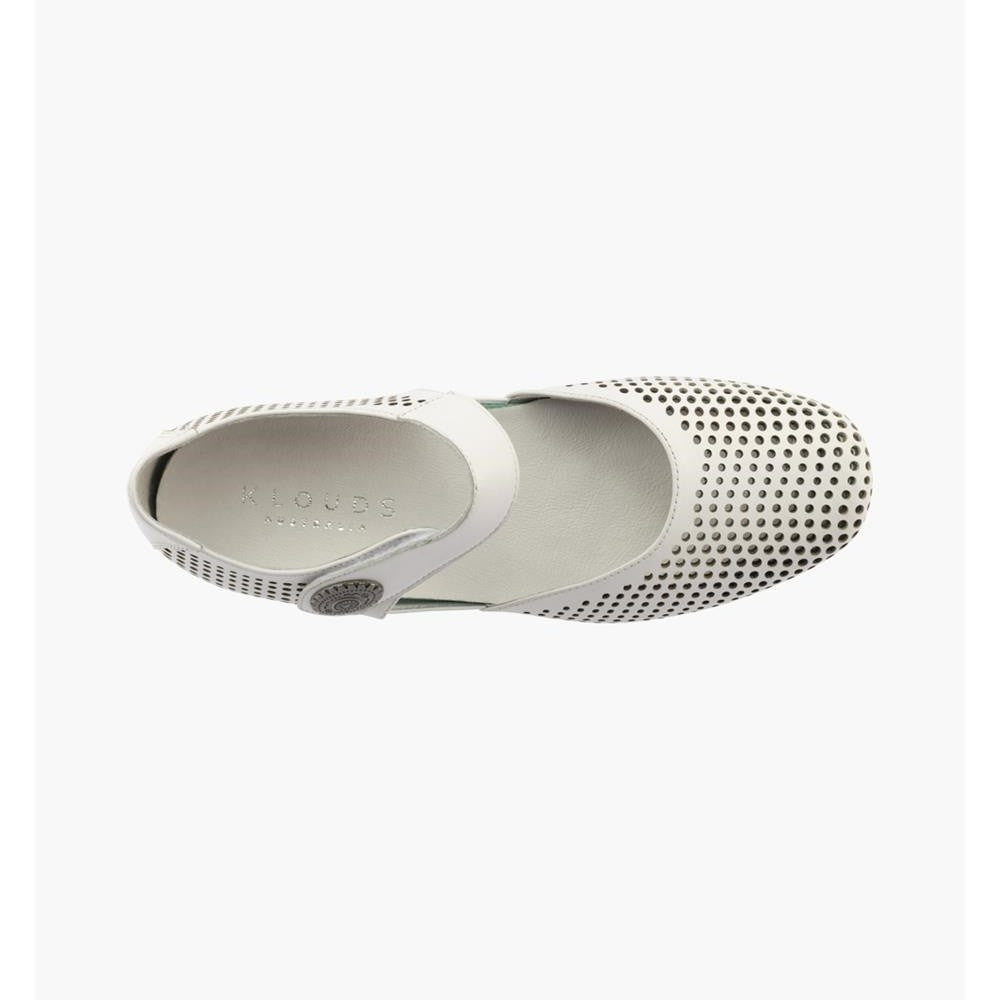 Klouds Darlene White Dress Shoe | Orthotic firendy