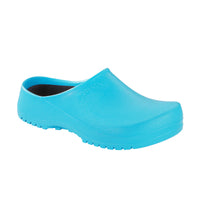 Super Birki Light Blue Clog Polyurethane $134 BIRK R 37