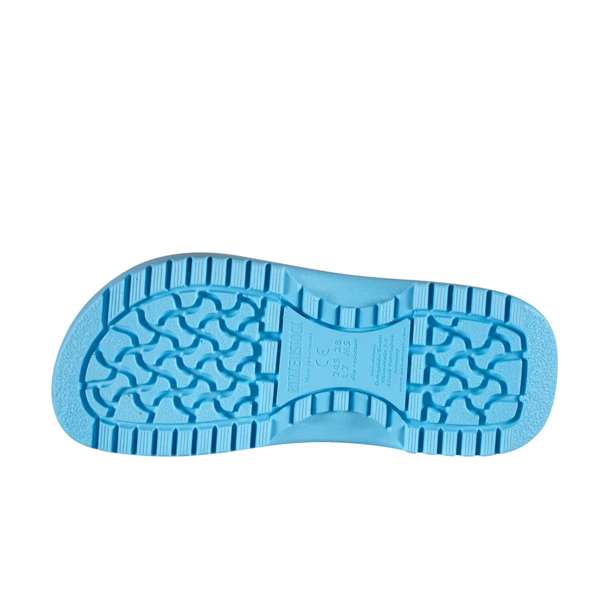 Super Birki Light Blue Clog Polyurethane $134 BIRK R 37