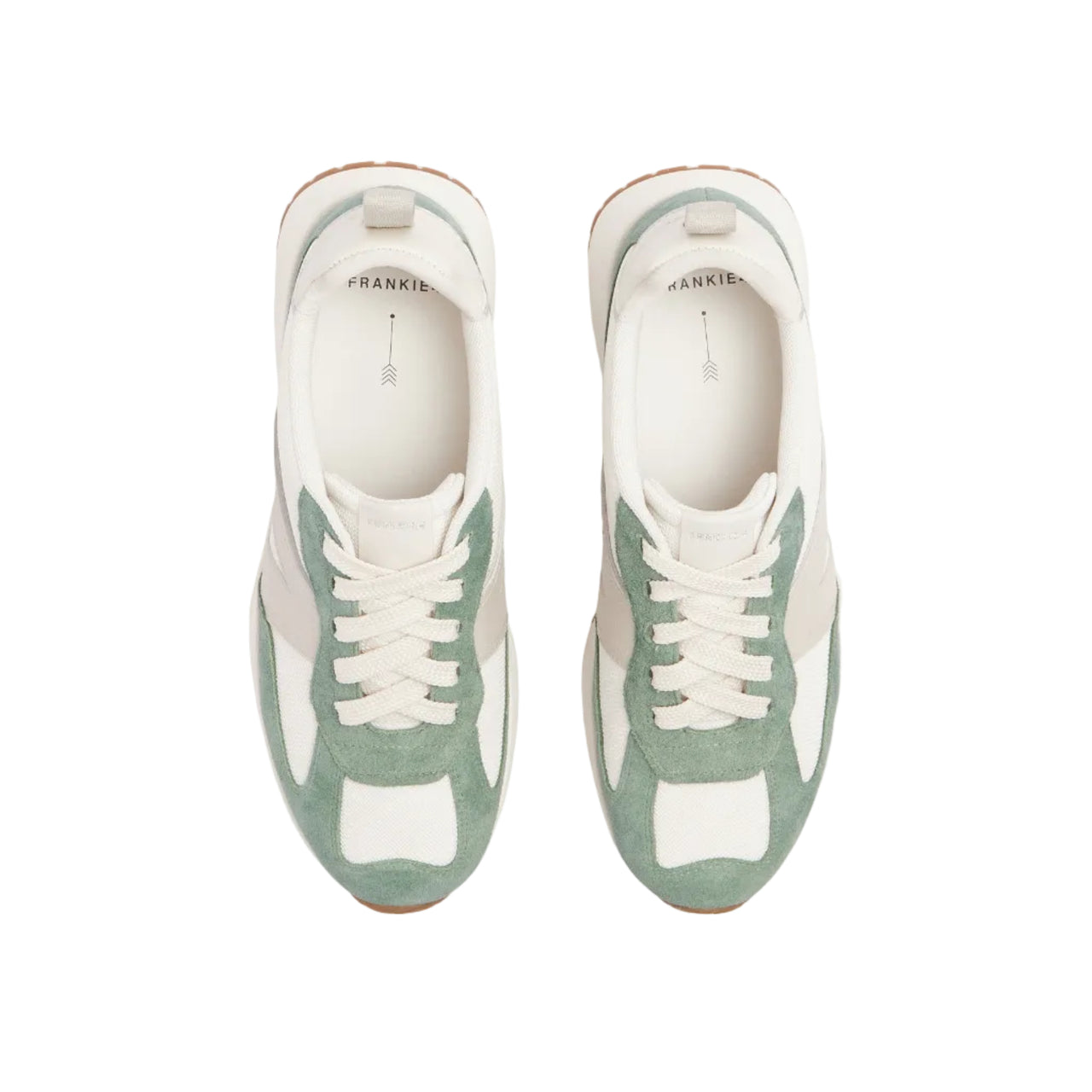 Axel II Chalk/ Eucalyptus Suede Sneakers
