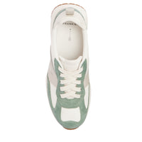 Axel II Chalk/ Eucalyptus Suede Sneakers