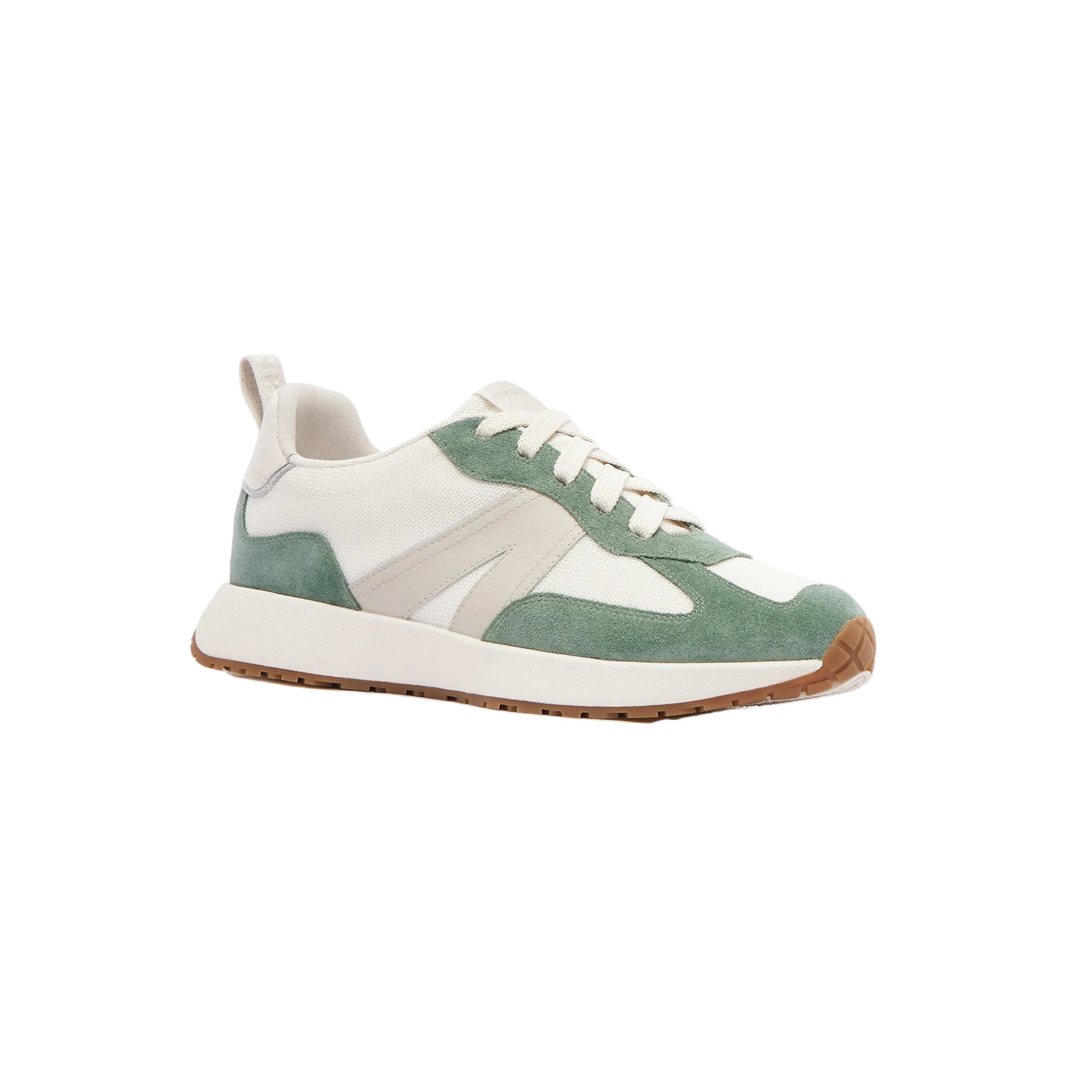 Axel II Chalk/ Eucalyptus Suede Sneakers