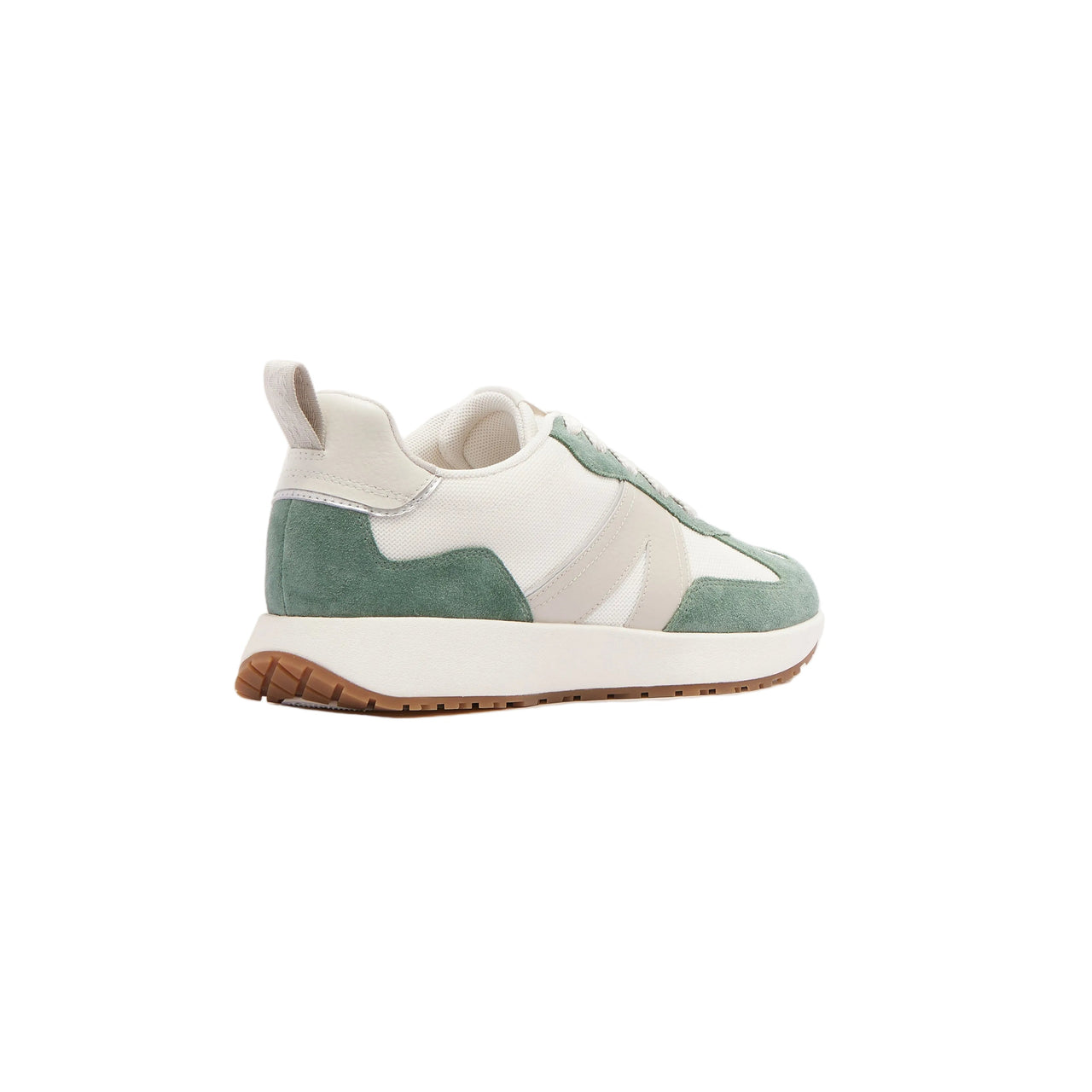 Axel II Chalk/ Eucalyptus Suede Sneakers