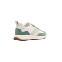 Axel II Chalk/ Eucalyptus Suede Sneakers