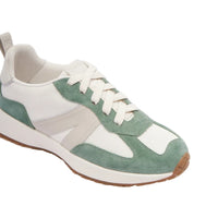 Axel II Chalk/ Eucalyptus Suede Sneakers