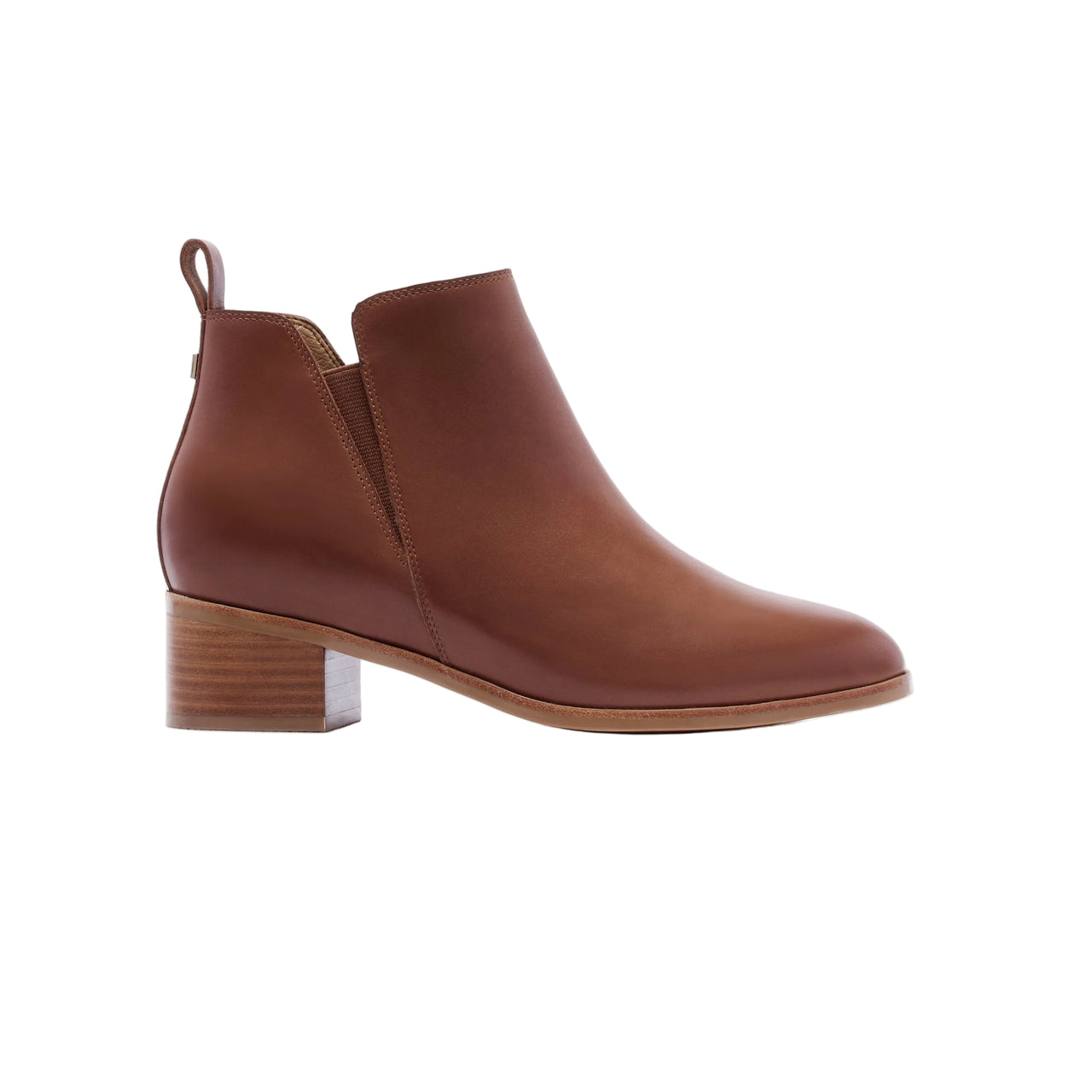 Reggie Rich Tan Leather Boots
