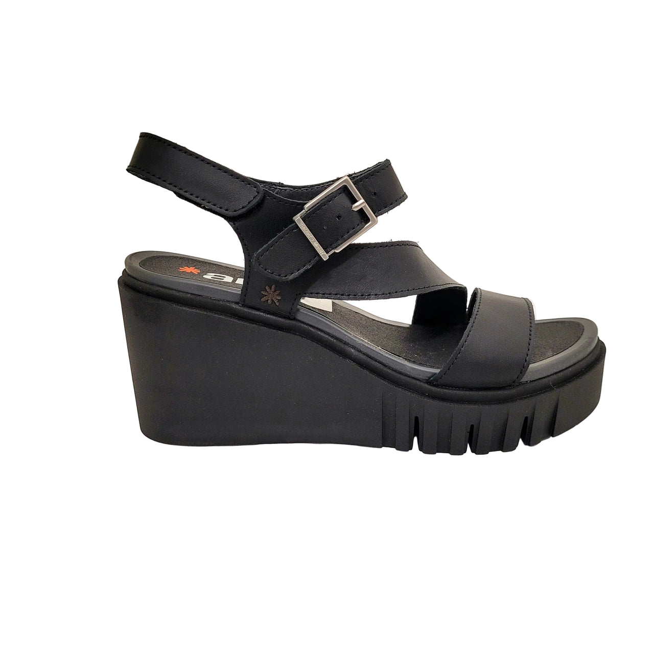 Art Catania 2080 Nappa Black Sandals