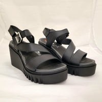 Art Catania 2080 Nappa Black Sandals