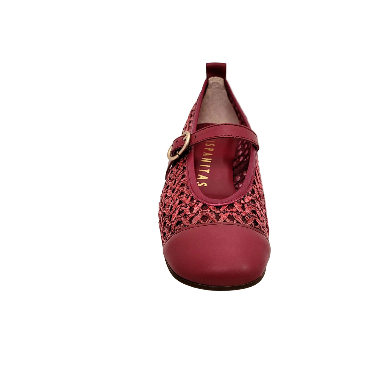 Lisboa Cereza Leather Heels