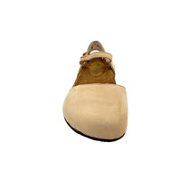 El Naturalista Wakataua Nobuck Cream Sandals