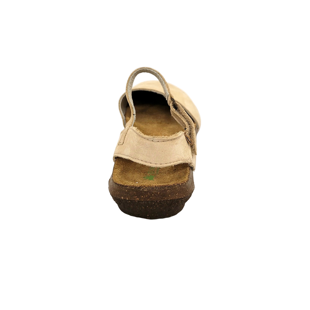 El Naturalista Wakataua Nobuck Cream Sandals