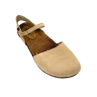 El Naturalista Wakataua Nobuck Cream Sandals