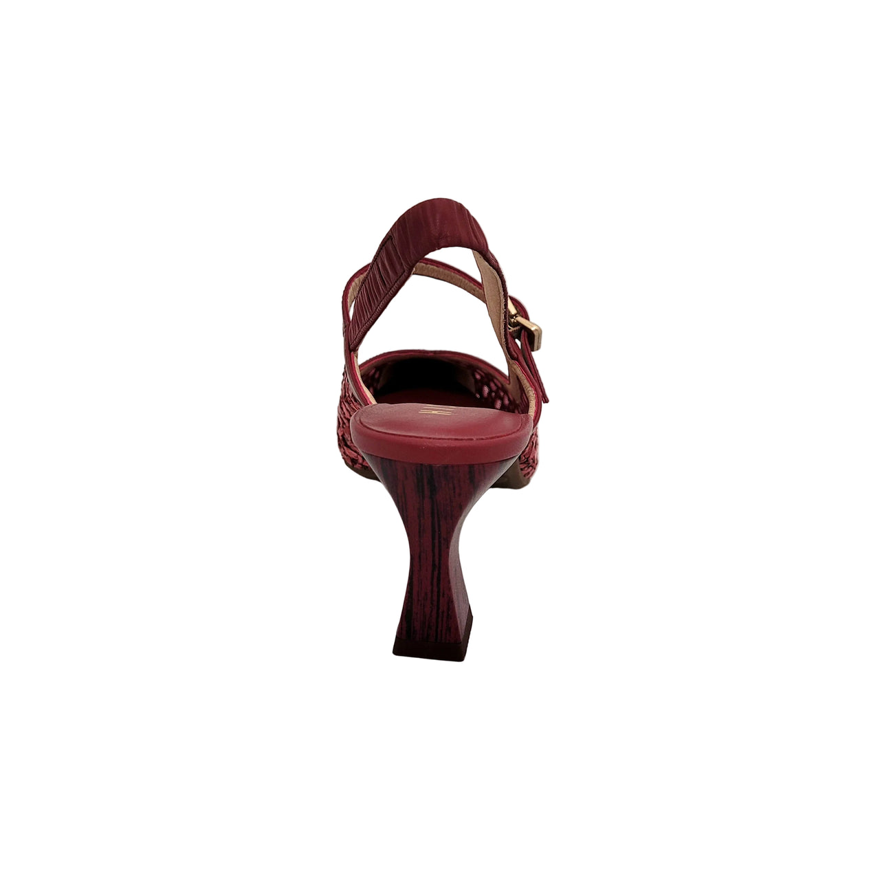 Giorgia Cereza Leather Slingback Heels