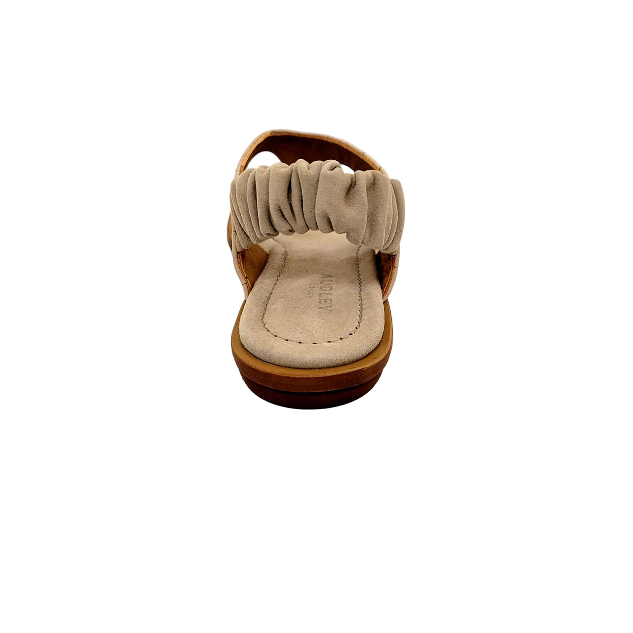Audley Kaima Beige Leather Sandals