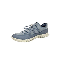ECCO Gruuv Lite Dusty Blue Leather Sneakers
