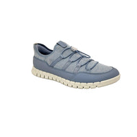 ECCO Gruuv Lite Dusty Blue Leather Sneakers