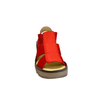 TEEV615FLY Red Leather Sandals