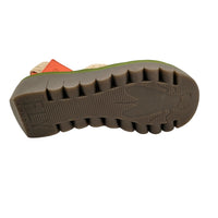 YORY430FLY Jute/ Scarlet Leather Sandals