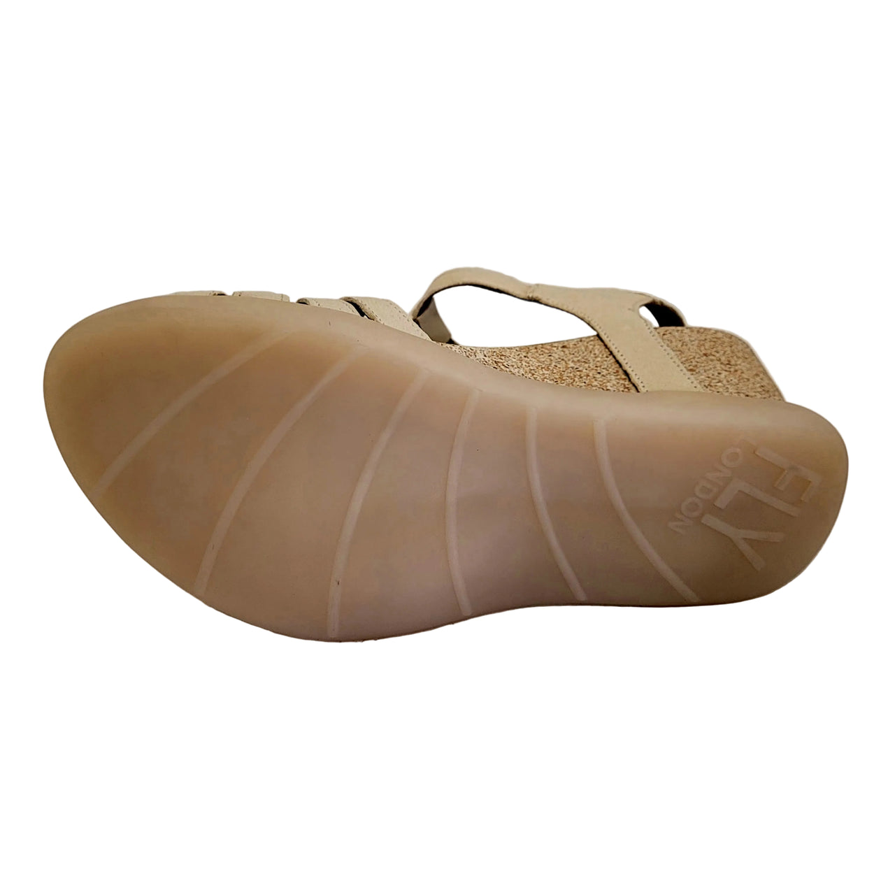 GAIT959FLY Taupe Nubuck Leather Sandals