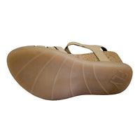 GAIT959FLY Taupe Nubuck Leather Sandals