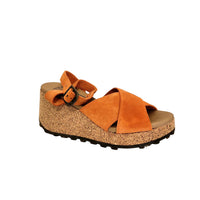 DONY440FLY Orange Suede Sandals