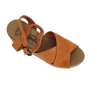 DONY440FLY Orange Suede Sandals