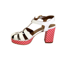 EVIT452FLY White Nappalak Leather Heels