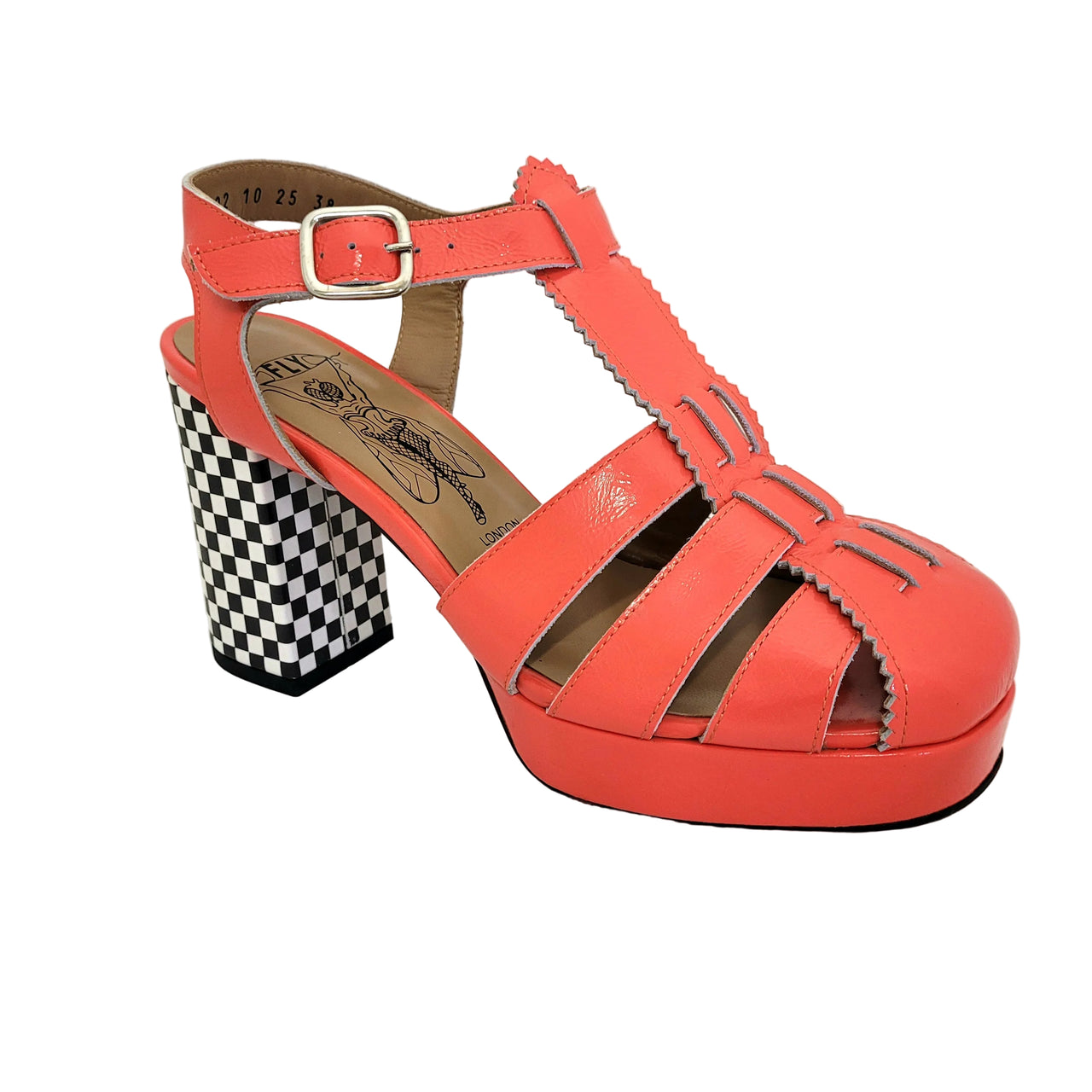 EVIT452FLY Nappalak Leather Scarlet