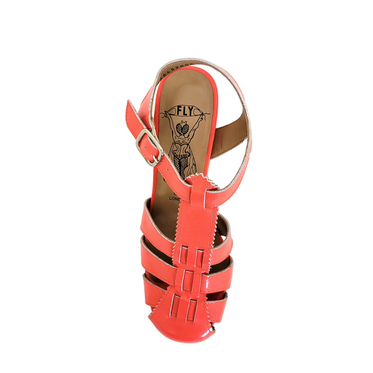 EVIT452FLY Nappalak Leather Scarlet