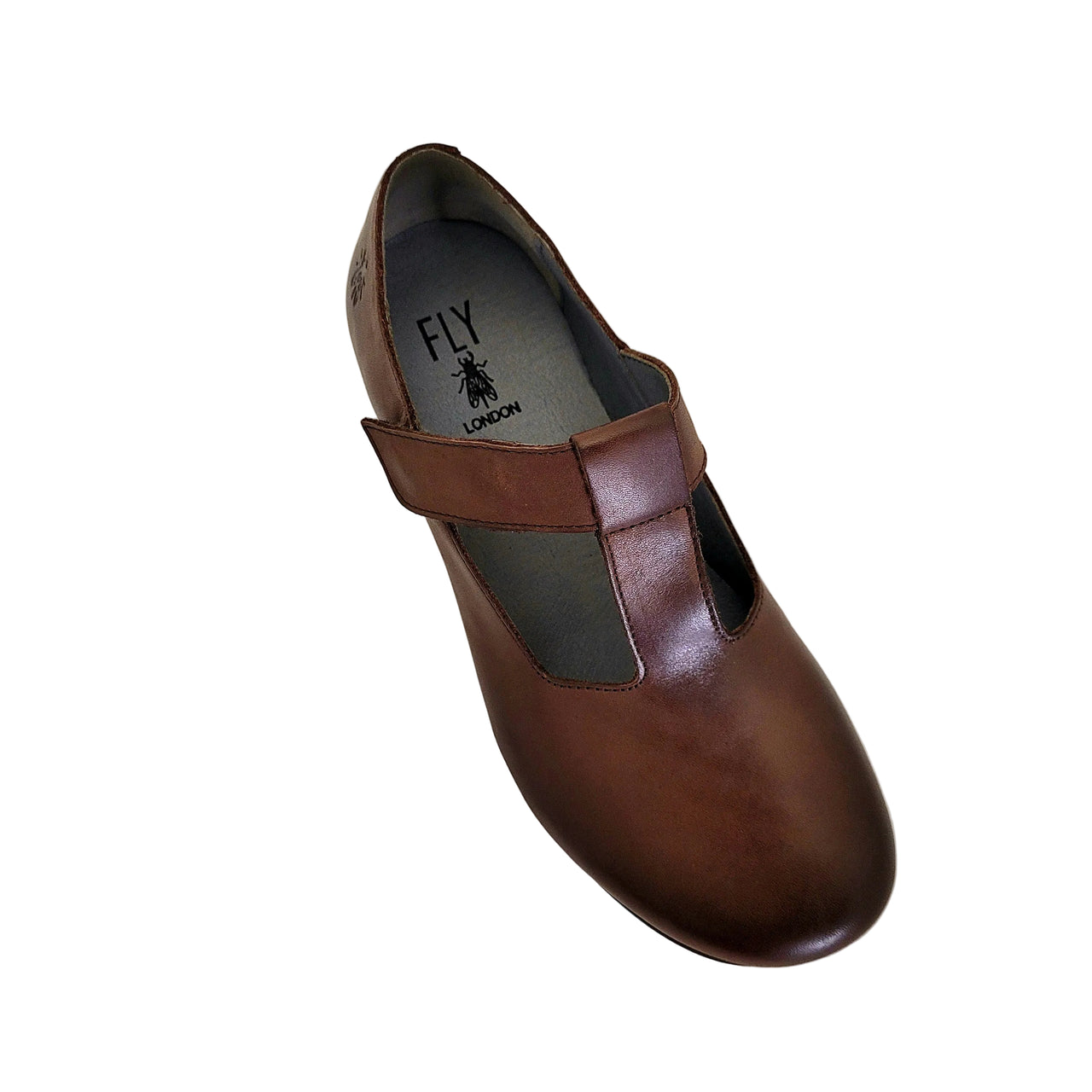 VEKA339FLY Brown Leather Shoes