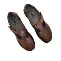 VEKA339FLY Brown Leather Shoes